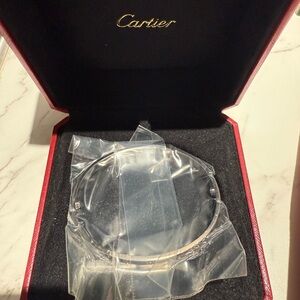 Cartier 18k white Gold Bracelet
